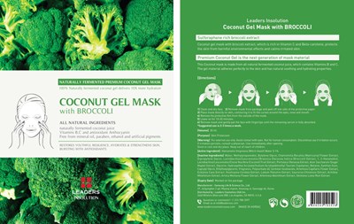 Image Of Cello Pack (Leaders Coconut Mask With Broccoli Cello Pack)
